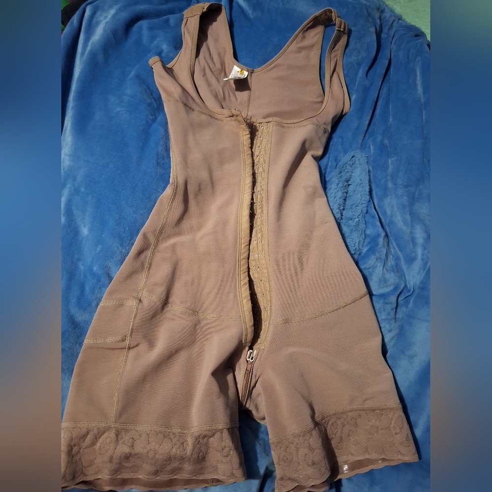 Seamless Brown Shapewear Bodysuit